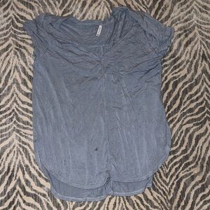 Z Supply Slate Blue Short Sleeve Tee